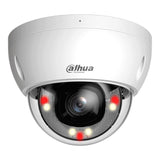 Camara IP Domo Antivandalica de 6 Megapixeles Lente de 2.8mm 30 Metros de Iluminador Dual Inteligente+Full Color SMD Plus Protección Perimetral avanzada Micrófono Integrado IP67 IK10 Ranura para MicroSD DH-IPC-HDBW2649E-S-IL - SILYMX