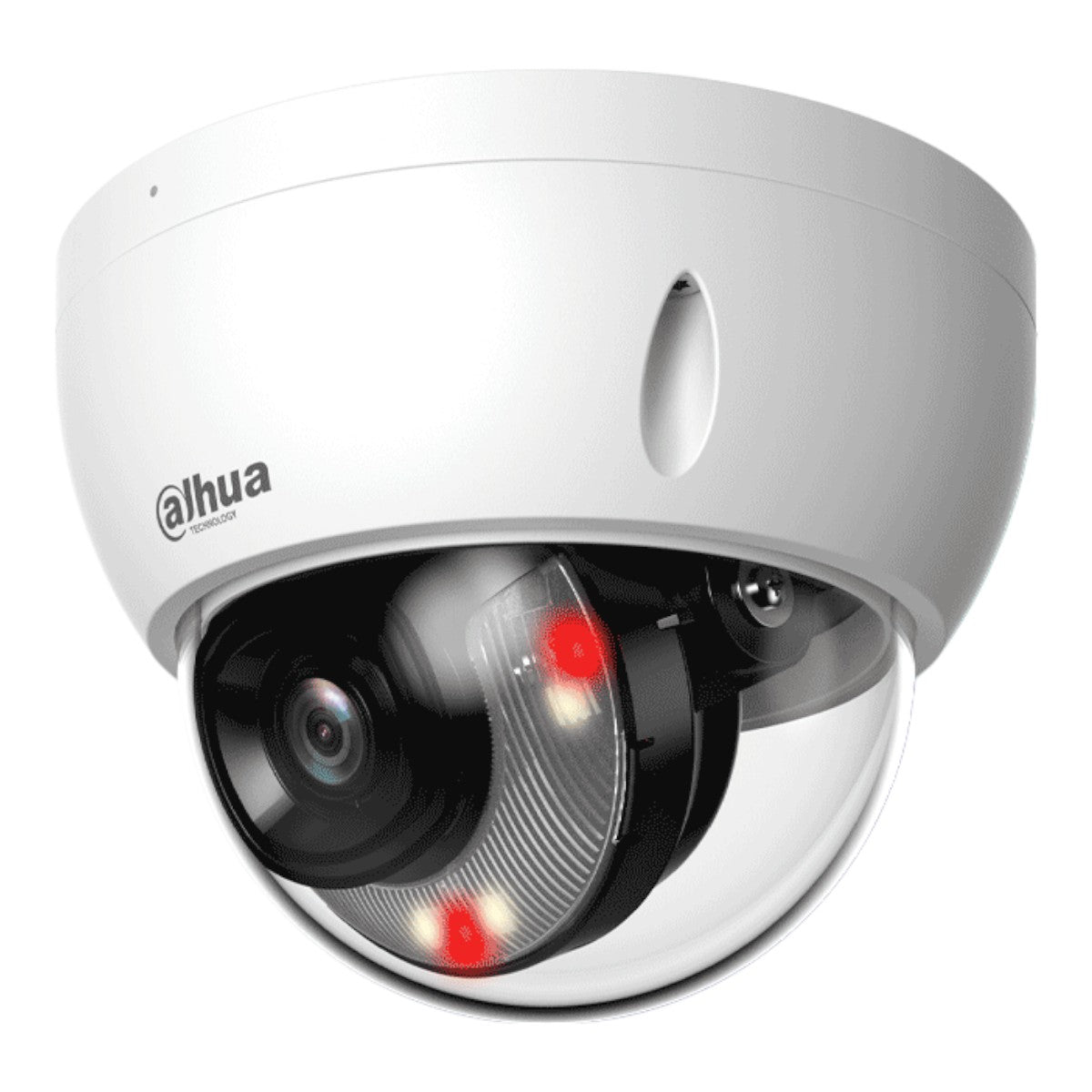 Camara IP Domo Antivandalica de 6 Megapixeles Lente de 2.8mm 30 Metros de Iluminador Dual Inteligente+Full Color SMD Plus Protección Perimetral avanzada Micrófono Integrado IP67 IK10 Ranura para MicroSD DH-IPC-HDBW2649E-S-IL - SILYMX