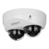 Cámara IP Domo de 4 MP con lente de 2.8mm y ángulo de 95° ideal para multivisión. Ofrece IR de 30m tecnología WizMind detección facial protección perimetral Starlight PoE WDR H.265+ IP67 IK10 micrófono y E S de alarma DH-IPC-HDBW5441F-AS-E2 - SILYMX