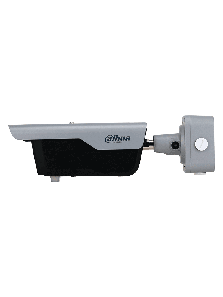 Cámara IP LPR 4 MP con lente motorizado 2.7-12mm y 4 iluminadores de 10m DHI-ITC413-PW4D-Z1 - SILYMX