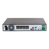 NVR de 8 MP 16 Canales IP WizSense 4k con IA 16 Puertos PoE af/at 4 Bahias para Discos Duros 1 Canal de Reconocimiento Facial por NVR 4 Ch con SMD Plus Soporta Cámaras con IA 10 Bases de Datos de Rostro DHI-NVR4416-16P-EI - SILYMX