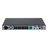 NVR de 8 MP 4k  16 Canales IP 16 Puertos PoE Rendimiento de 160 Mbps Smart H.265+ 2 Bahias de Discos Duros Salidas de Video HDMI&VGA 4&2 E&S de Alarmas Soporta cámaras WizSense H.265+ 4 canales SMD Plus DHI-NVR4216-16P-4KS3 - SILYMX