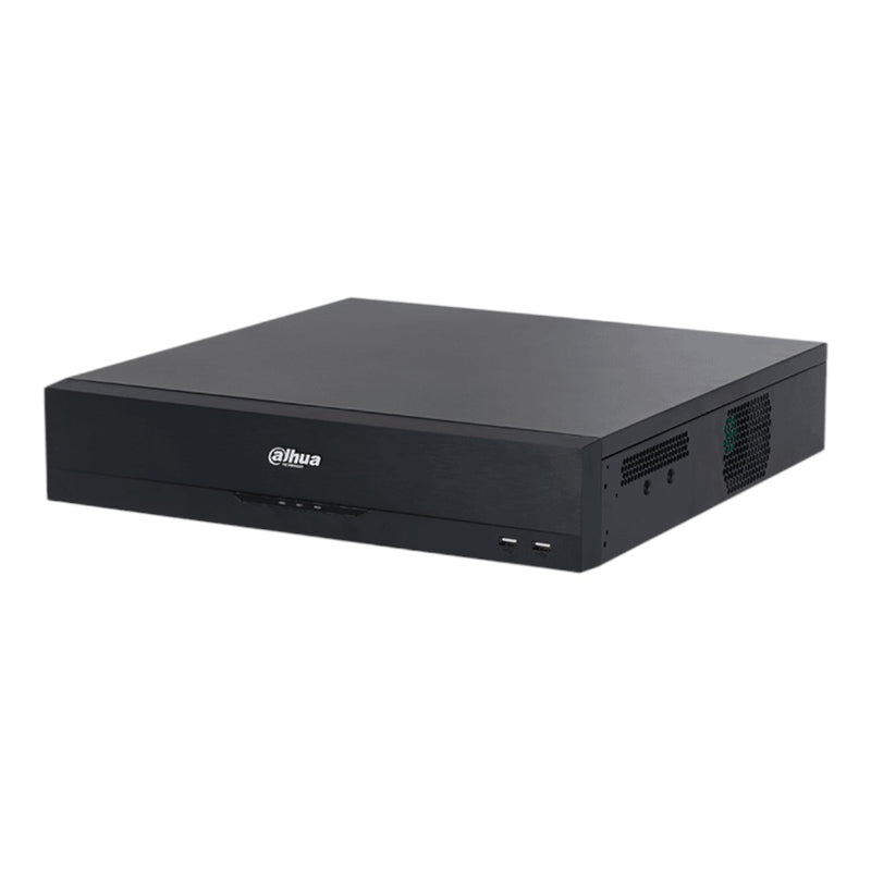 NVR de 32 canales IP 4K con 16 puertos PoE y 8 puertos ePoE Ofrece tecnología Acupick detección y reconocimiento facial SMD 8 bahías para discos duros y admite RAID 0/1/5/6/10, con un ancho de banda de 384 Mbps DHI-NVR5832-16P-EI - SILYMX