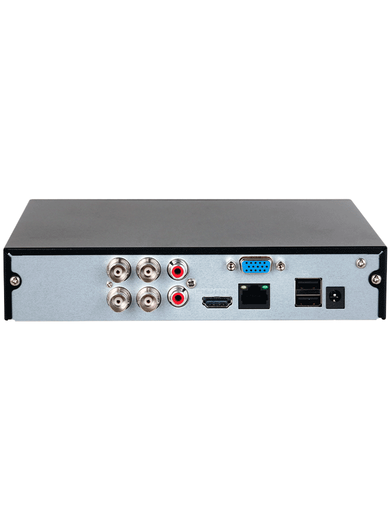 Kit De 4 Canales Full Color De 2 Mp Incluye 4 Cámaras Hfw120 DH-KIT/XVR1B04-I/4-HFW1209CN-LED-0280B - SILYMX