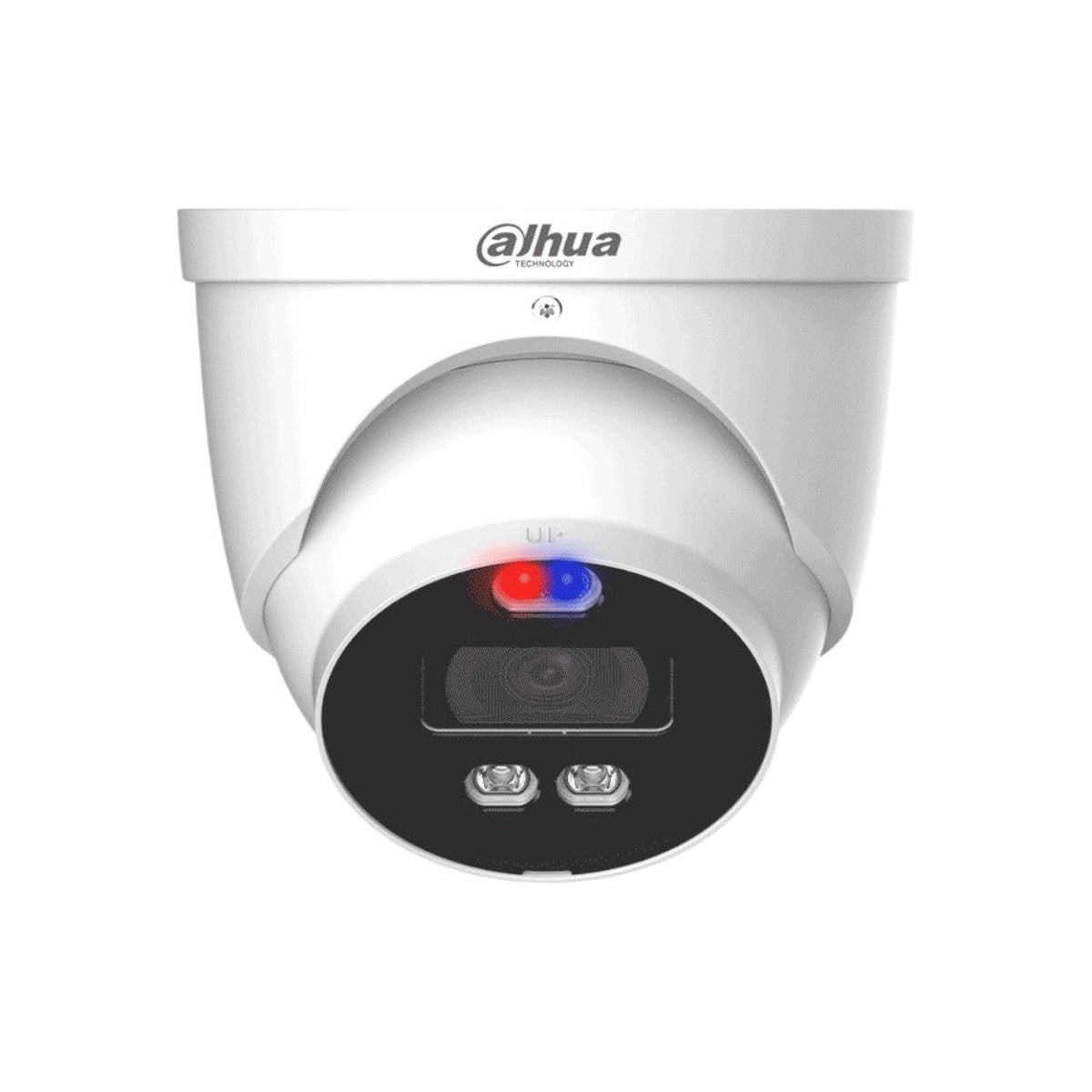 Camara Domo 4k Fullcolor Estrobo Luz Roja/azul 2.8mm 40mt Ir DH-HAC-ME1809HN-A-PV - SILYMX