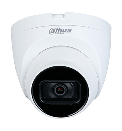Camara Domo DAHUA 2MP Lente 2.8mm Angulo 102 Grados IP67 IR 40m Full HD Videovigilancia DH-HAC-HDW1200TQP-A - SILYMX