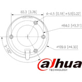 Cámara Domo Dahua De 2 Mp Con Lente De 2.8 Mm Ip67 DH-HAC-HDW1200TQP-A - SILYMX