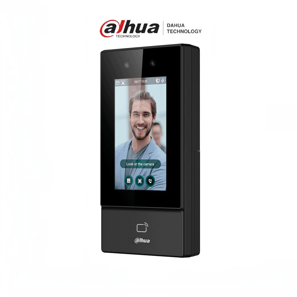Control de Acceso para Exterior con Reconocimiento Facial DHI-ASI6213S-D - SILYMX
