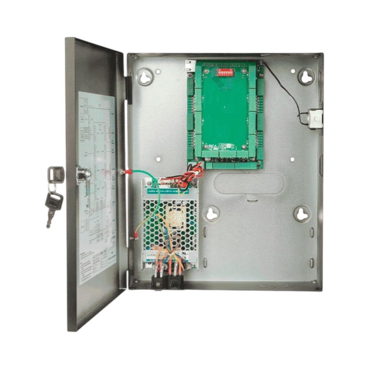 Controladores de AccesoDAHUADHI-ASC2204C-DControlador de Acceso 4 Puertas 8 Lectores RS - 485 Wiegand Anti Passback 100000 Usuarios Dahua DHI - ASC2204C - D - SILYMX