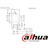 Lectora de tarjetas Mifare 13.56 MHz Para exteriores DHI-ASR1200E - SILYMX