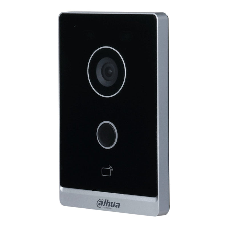 Frente de Calle WiFi para Videoportero IP ultradelgado y estético Cámara de 2MP con ángulo de 125 Permite apertura con tarjeta Mifare app o monitor Resistente IP65 con PoE y entradas salidas de alarma Ideal para seguridad DHI-VTO2211G-WP - SILYMX