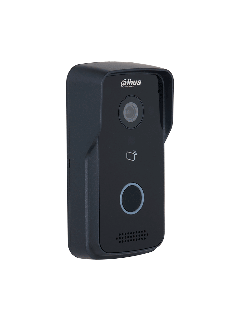 Frente de Calle de Videoportero IP Alámbrico Angulo Visión 107 Grados con WDR  Soporta Apertura de Puerta por APP, Tarjeta y desde Monitor Uso Exterior IP65 PoE Soporta Hasta 10 Monitores DHI-VTO2111D-P-S3 - SILYMX