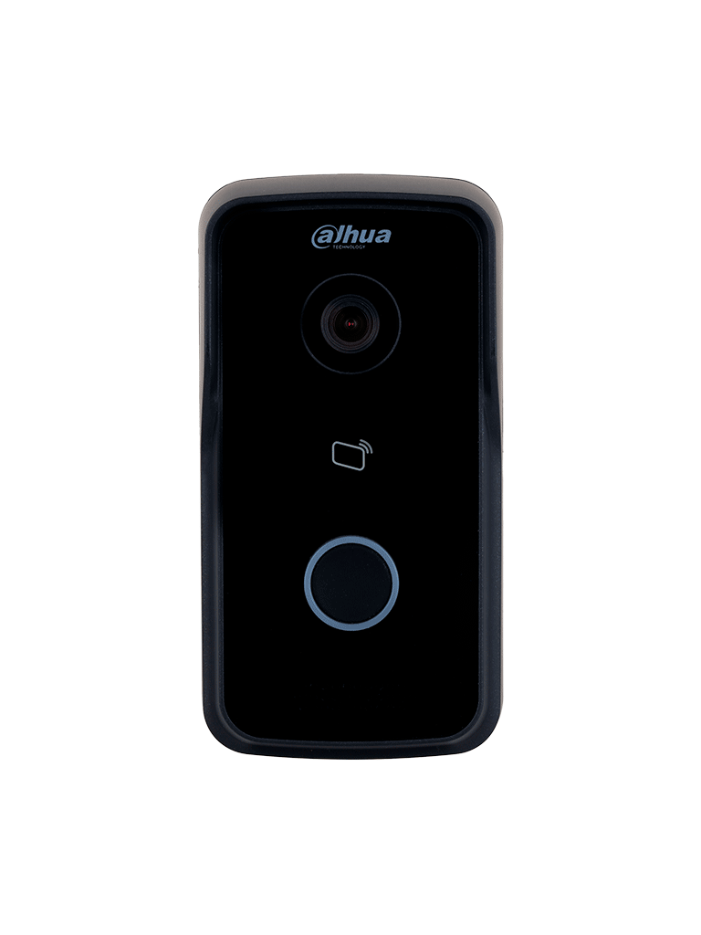 Frente de Calle de Videoportero IP Alámbrico Angulo Visión 107 Grados con WDR  Soporta Apertura de Puerta por APP, Tarjeta y desde Monitor Uso Exterior IP65 PoE Soporta Hasta 10 Monitores DHI-VTO2111D-P-S3 - SILYMX
