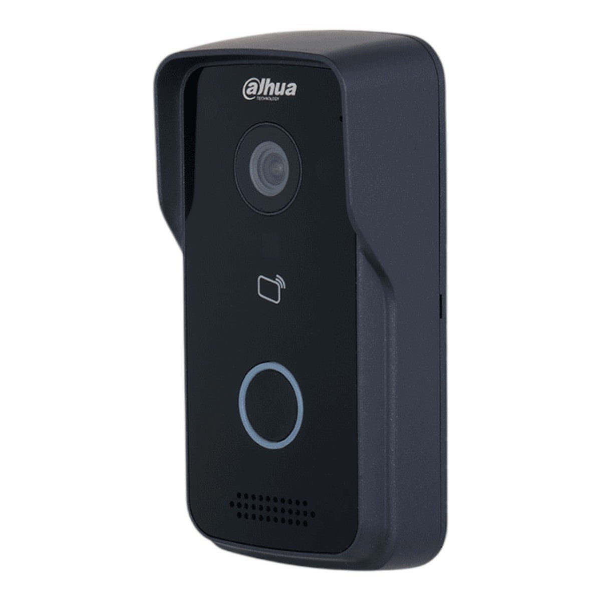 Frente de Calle de Videoportero IP Alámbrico Angulo Visión 107 Grados con WDR  Soporta Apertura de Puerta por APP, Tarjeta y desde Monitor Uso Exterior IP65 PoE Soporta Hasta 10 Monitores DHI-VTO2111D-P-S3 - SILYMX