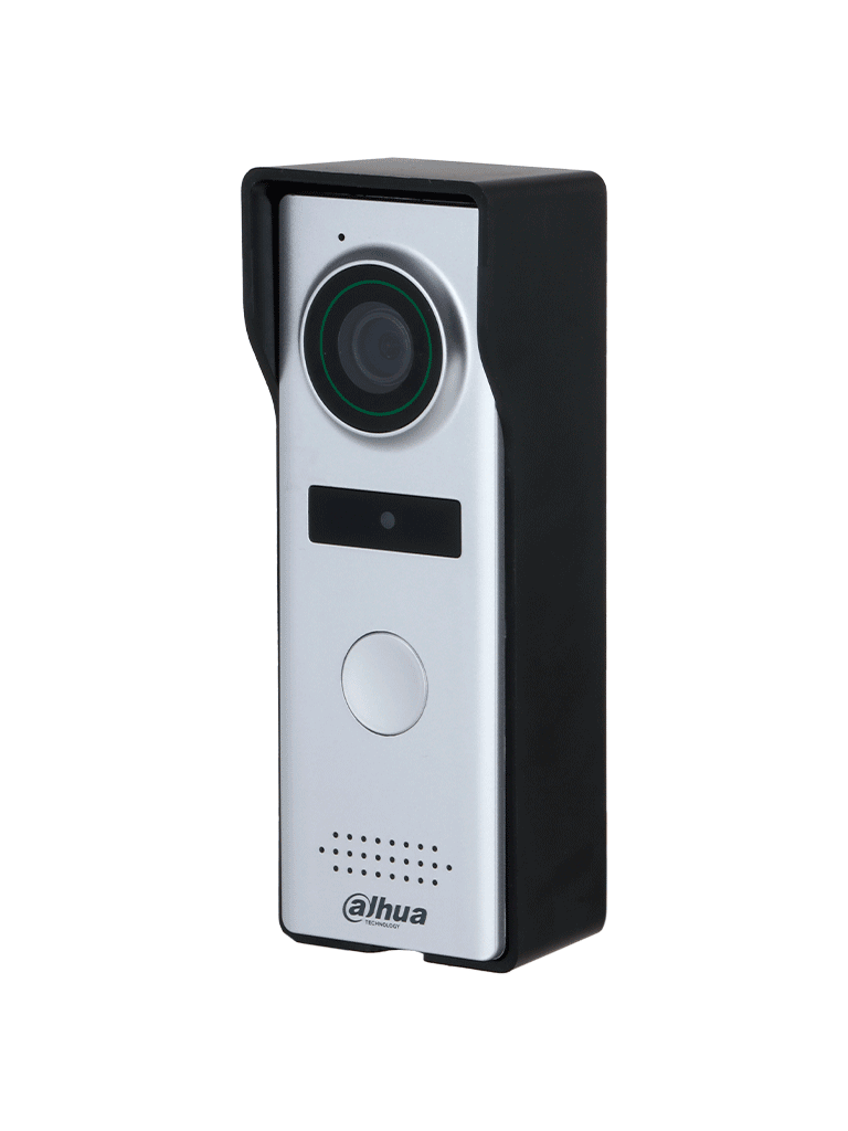 Kit de videoportero analógico con monitor de 4.3 y botones táctiles. Incluye frente de calle con cámara de 1.3 MP múltiples tonos de timbre personalizables y función de apertura de puerta para mayor seguridad y comodidad DHI-KTA04 - SILYMX