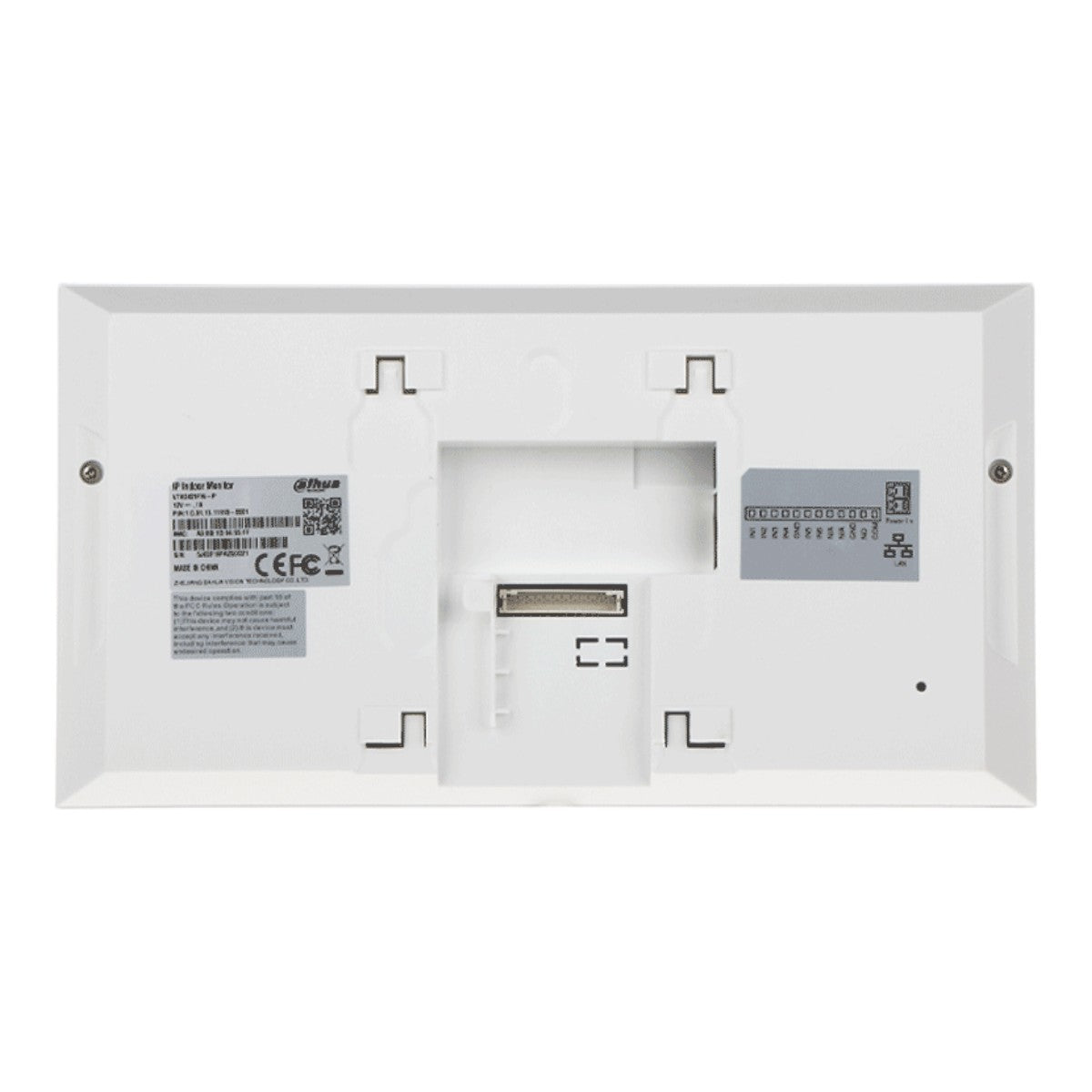 Kit de Videoportero IP con Frente de Calle Metálico Antivandálico y cámara de 2MP Incluye monitor táctil de 7 Ranura SD control de puerta, E S de alarmas, y switch PoE de 6 puertos 36W Ideal para seguridad avanzadaDHI-KTP01L(S) - SILYMX