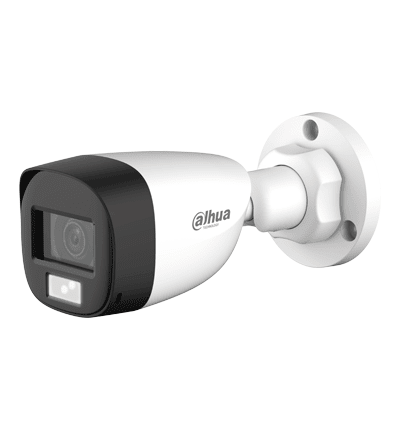 Cámaras IP BalaDAHUADH-HAC-HFW1500CLN-IL-ACamara Bullet HDCVI 5MP FullColor Lente 2.8mm Angulo 106 Grados IP67 Dahua DH - HAC - HFW1500CLN - IL - A - SILYMX