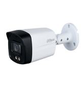 Camara Bullet HDCVI 4K Iluminador Dual Inteligente Full Color Lente 2.8mm IP67 WDR Dahua DH-HAC-HFW1801TLMN-IL-A - SILYMX