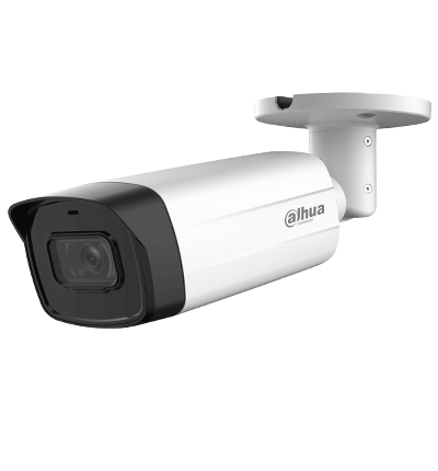 Cámara Bullet HDCVI 8MP 4K Lente 2.8mm IR 80m Carcasa Metálica IP67 DAHUA DH-HAC-HFW1801TMN-I8 - SILYMX