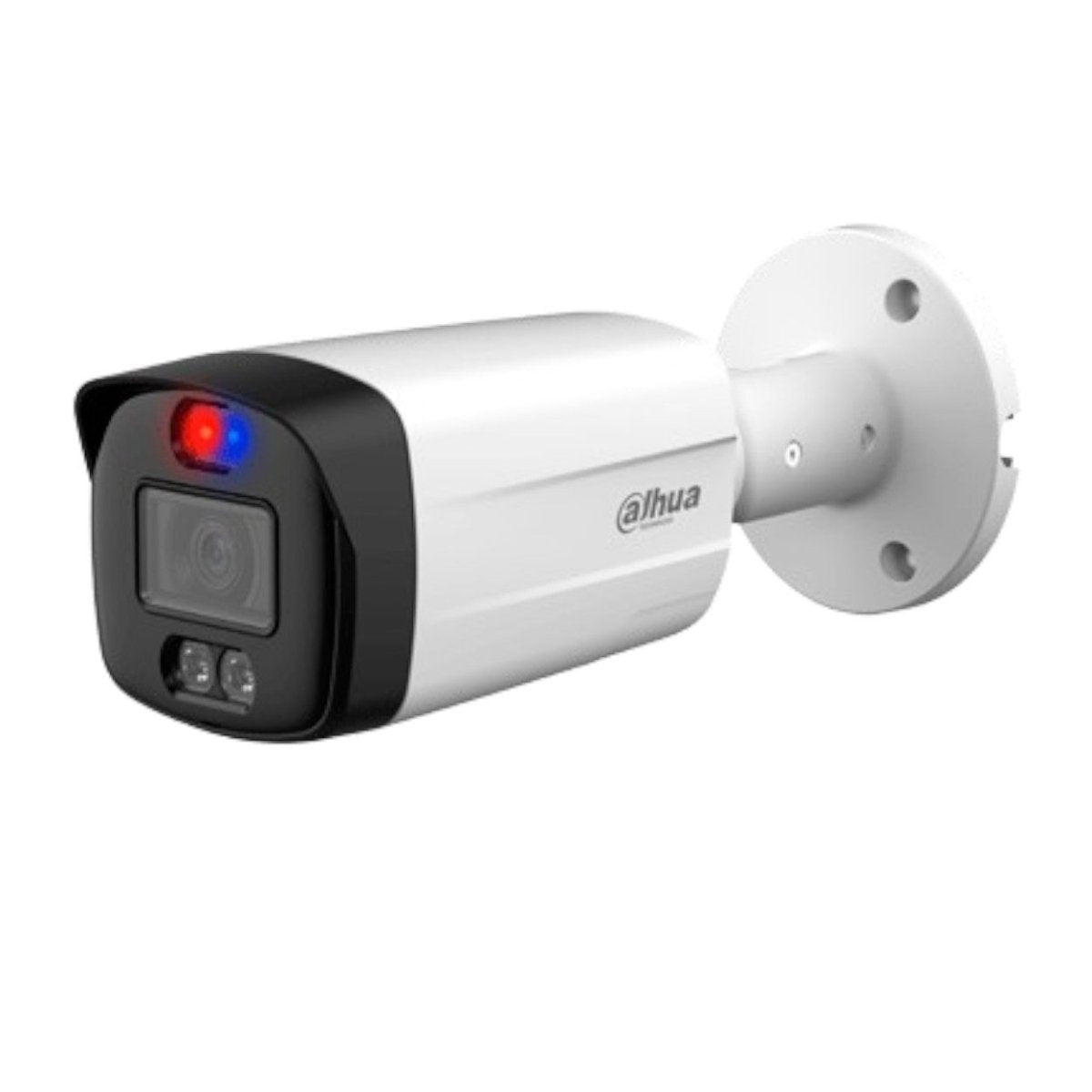 Cámara Bullet Dahua 5mp C/micro Luz Roja/azul 40mts Ir 2.8mm DH-HAC-ME1509THN-A-PV-0280B-S2 - SILYMX