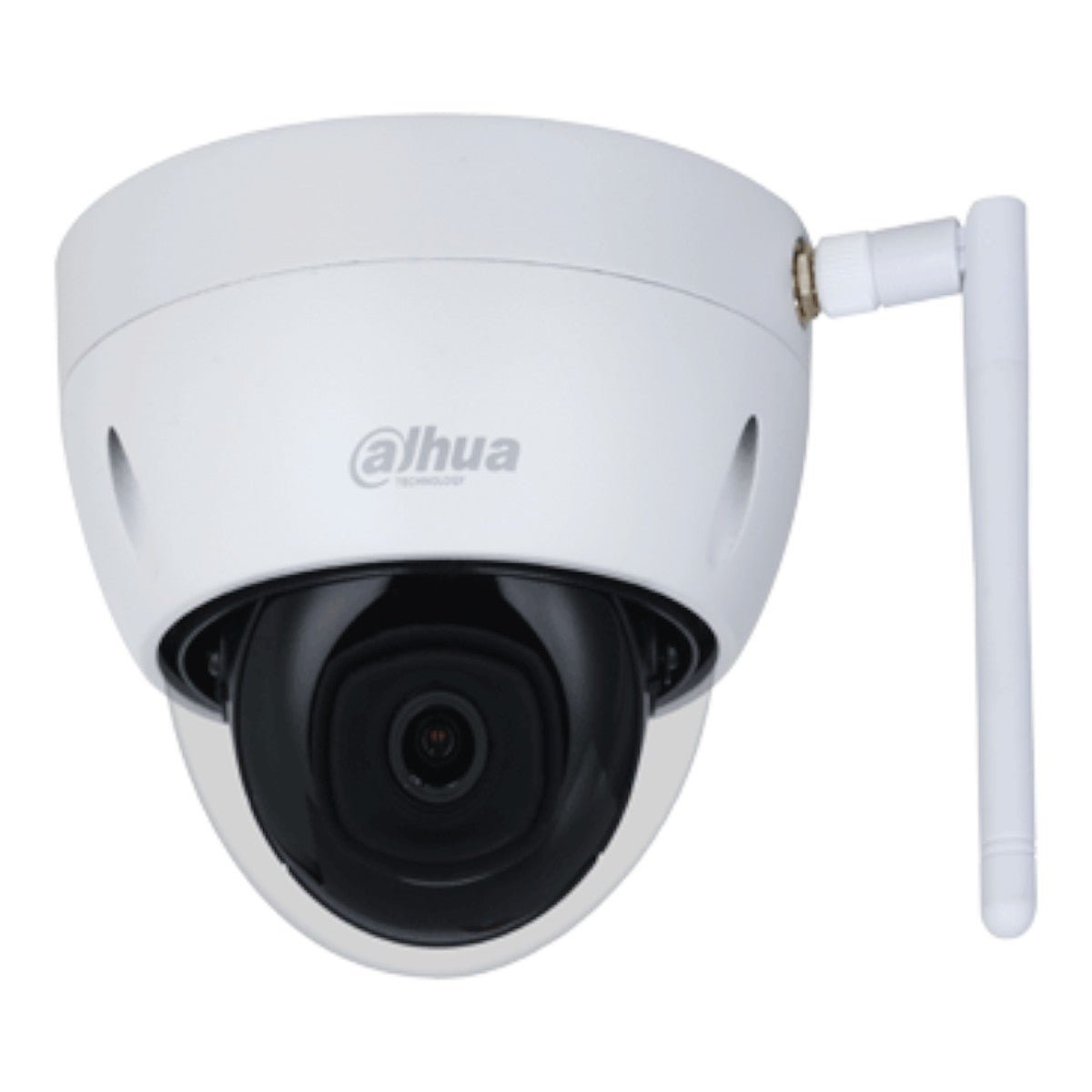 Camara IP Domo Wifi de 2 Megapixeles Lente de 2.8 mm 100 Grados de Apertura IR de 30 Metros Ranura para MicroSD IP67 Antivandálica Ik10 Detección de Humanos SMD Hasta 80 Metros de Alcance en Area Abierta DH-IPC-HDBW1230DE-SW - SILYMX