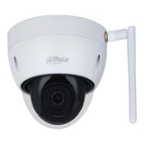 Camara IP Domo Wifi de 2 Megapixeles Lente de 2.8 mm 100 Grados de Apertura IR de 30 Metros Ranura para MicroSD IP67 Antivandálica Ik10 Detección de Humanos SMD Hasta 80 Metros de Alcance en Area Abierta DH-IPC-HDBW1230DE-SW - SILYMX