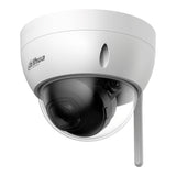 Camara IP Domo Wifi de 2 Megapixeles Lente de 2.8 mm 100 Grados de Apertura IR de 30 Metros Ranura para MicroSD IP67 Antivandálica Ik10 Detección de Humanos SMD Hasta 80 Metros de Alcance en Area Abierta DH-IPC-HDBW1230DE-SW - SILYMX