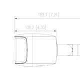 Cámara Ip Wizsense 2x4mp 180° Ir 25m Micrófono Dual Altavoz DH-IPC-PFW3849S-A180-AS-PV - SILYMX