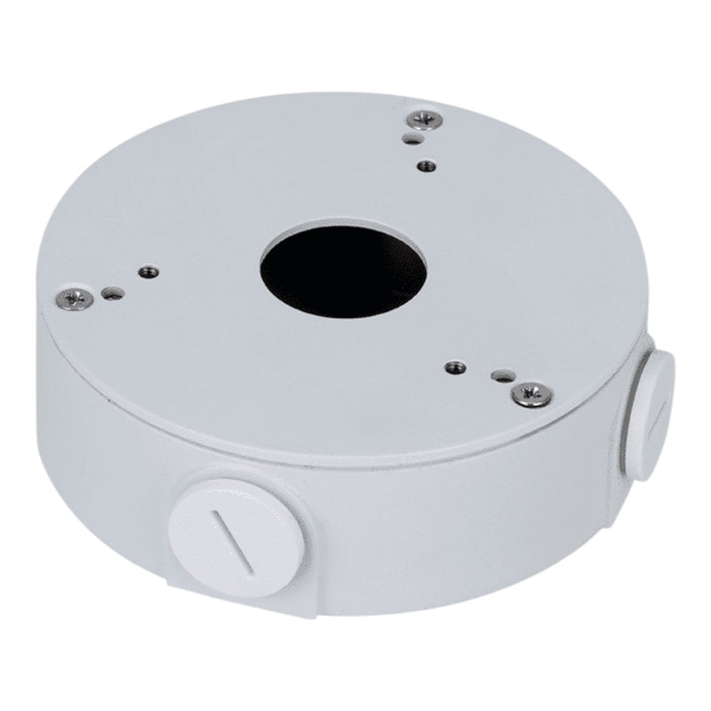 Caja de Conexiones Metálica Compatible con Domo y Bala Consulte la Selección de Accesorios Series: HAC-HDW1200123015001220SL, IPC-T1B2040 IPC-T1B20-L  HAC-HDW1801TL-A HAC-HDW1200TL-AEntre Otras Uso Interior DH-PFA13G - SILYMX