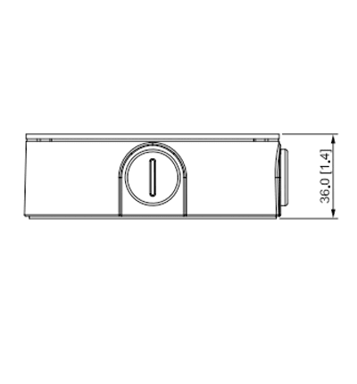 Accesorios para Racks y GabinetesDAHUADH-PFA13GCaja de Conexiones Metálica Aluminio Domo Bala G1/2 Interior Dahua DH - PFA13G - SILYMX