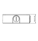 Accesorios para Racks y GabinetesDAHUADH-PFA13GCaja de Conexiones Metálica Aluminio Domo Bala G1/2 Interior Dahua DH - PFA13G - SILYMX