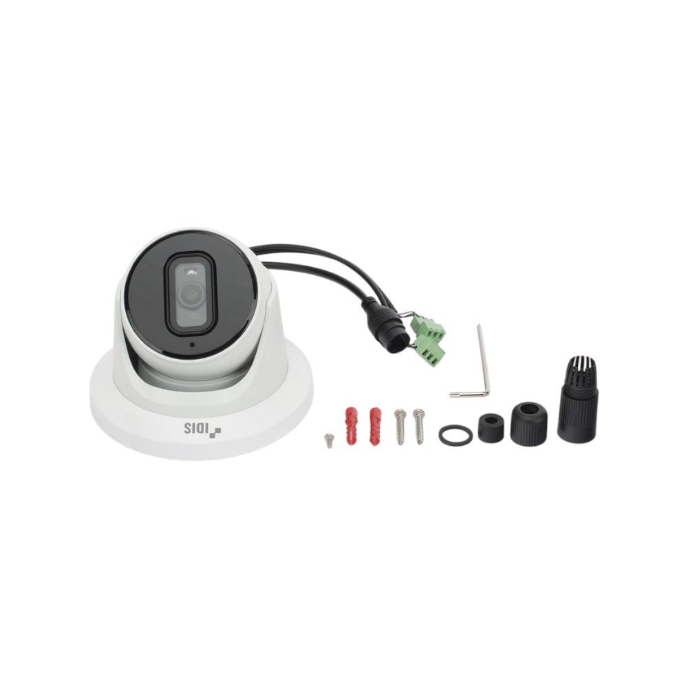 Cam. Turret Ip 5mp Tape 2.8 Mm Soporta E/s Audio Y Alarma DCD4512WERA - SILYMX