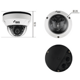 DOMO IP 8MP (INTELLIGENT CODEC) LENTE FIJO 3.3 MM IK10/IP67 IR 20 M ENTRADA/SALIDA DE ALARMA POE ICR DIA/NOCHE MICROSD (256 GB) VIDEOANALITICOS EMBEBIDOS DC-D4811WRX - SILYMX