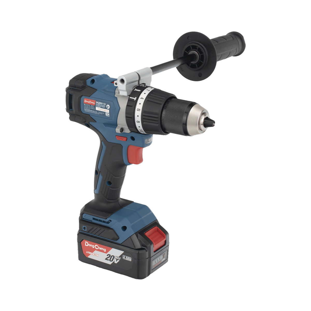 HerramientasDONGCHENGDCJ-Z0313-EMRotomartillo Inalámbrico 20V Brushless 120Nm 2 Baterías 4.0Ah DONGCHENG DCJ - Z0313 - EM - SILYMX