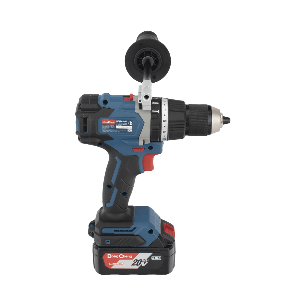 HerramientasDONGCHENGDCJ-Z0313-EMRotomartillo Inalámbrico 20V Brushless 120Nm 2 Baterías 4.0Ah DONGCHENG DCJ - Z0313 - EM - SILYMX