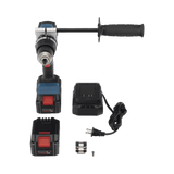 HerramientasDONGCHENGDCJ-Z0313-EMRotomartillo Inalámbrico 20V Brushless 120Nm 2 Baterías 4.0Ah DONGCHENG DCJ - Z0313 - EM - SILYMX