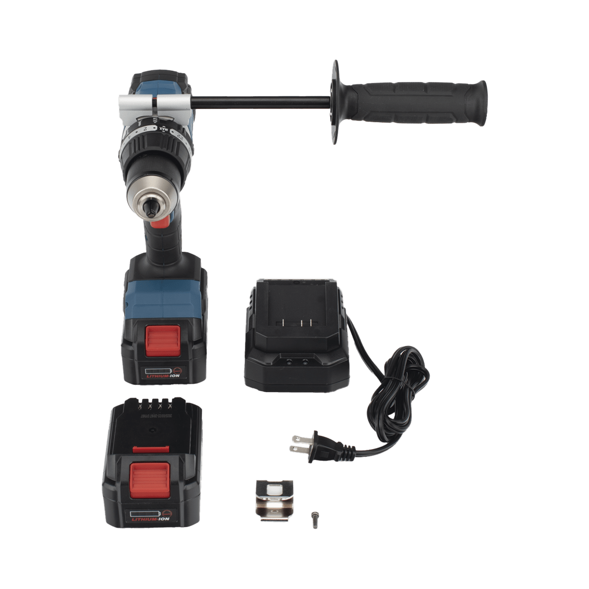 HerramientasDONGCHENGDCJ-Z0313-EMRotomartillo Inalámbrico 20V Brushless 120Nm 2 Baterías 4.0Ah DONGCHENG DCJ - Z0313 - EM - SILYMX
