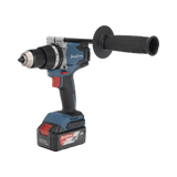 HerramientasDONGCHENGDCJ-Z0313-EMRotomartillo Inalámbrico 20V Brushless 120Nm 2 Baterías 4.0Ah DONGCHENG DCJ - Z0313 - EM - SILYMX
