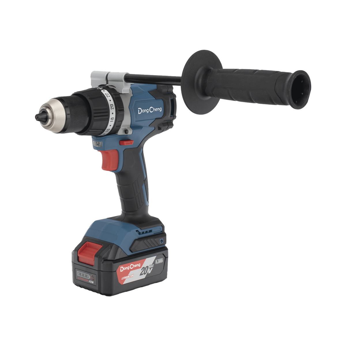 HerramientasDONGCHENGDCJ-Z0313-EMRotomartillo Inalámbrico 20V Brushless 120Nm 2 Baterías 4.0Ah DONGCHENG DCJ - Z0313 - EM - SILYMX