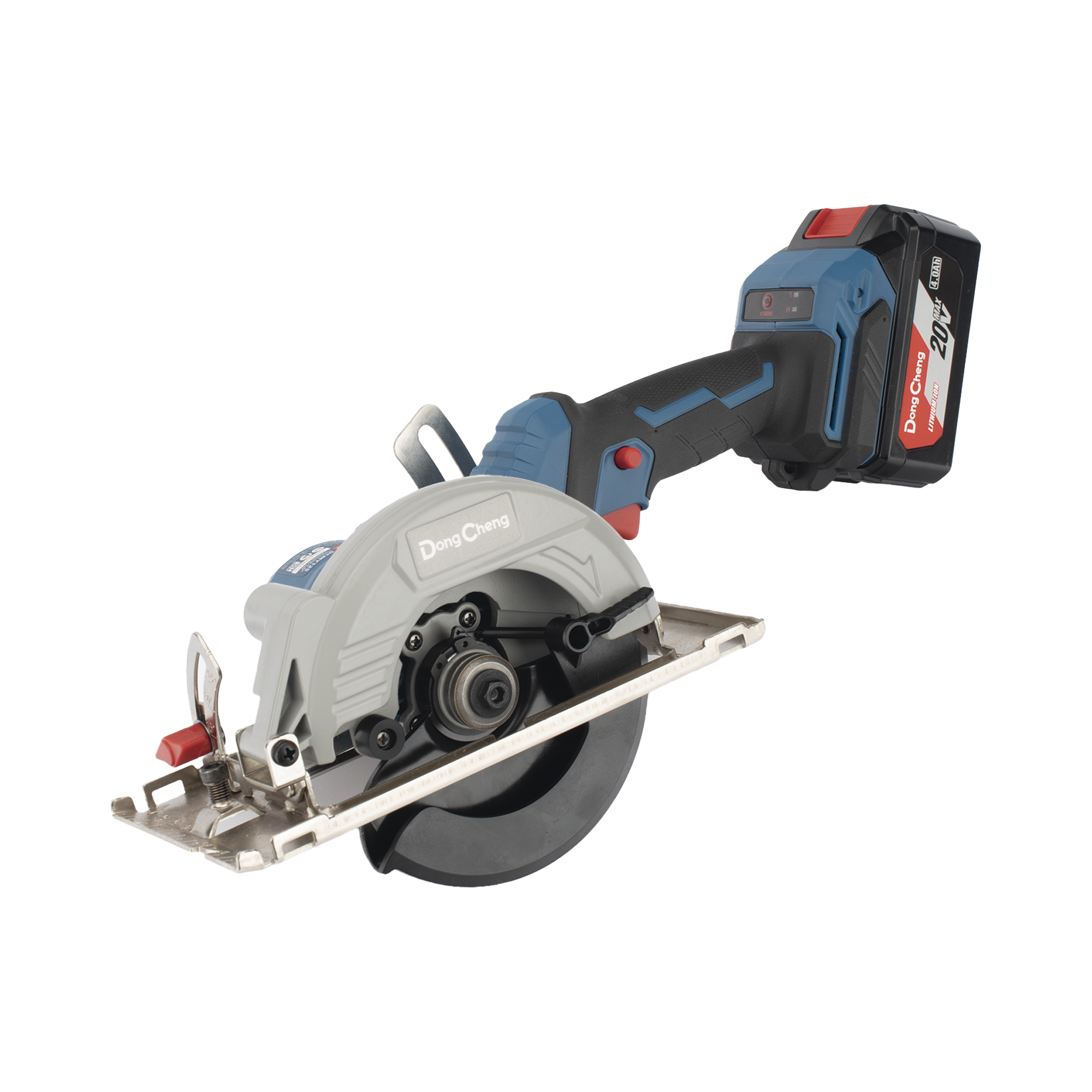 Sierra circular Inalmbrica sin escobillas de 20V, Incluye una Batería de 4.0Ah y Cargador.