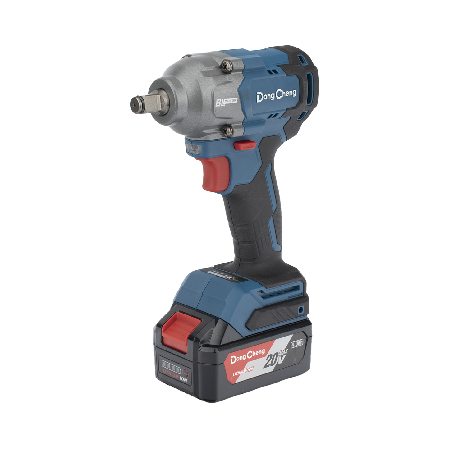 Llave de Impacto Inalámbrica de 20 V, incluye 2 Baterías de 4.0 AH, Cargador y Estuche plástico. 