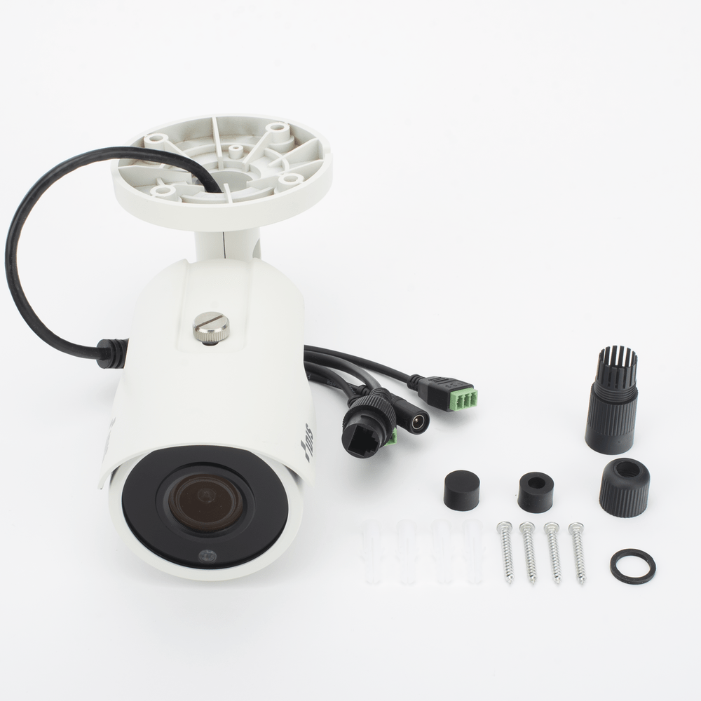 Cámara Bala IP 5MP LENTE MOT 2.7 - 13.5 MM |Compatible Con Terceros API , Onvif Profile S/T IK10 IP67 30M IR H.265 SOPORTA E/S ALARMA SOPORTA E/S AUDIO DCT2531WR - SILYMX