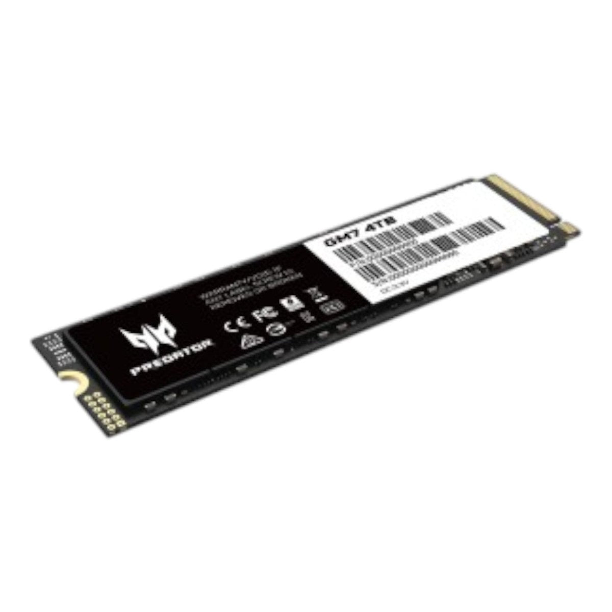 Ssd Predator unidad de estado solido Gm7 4 Tb Pci Express 4.0 7400 Mb/S 6500 Mb/S - SILYMX