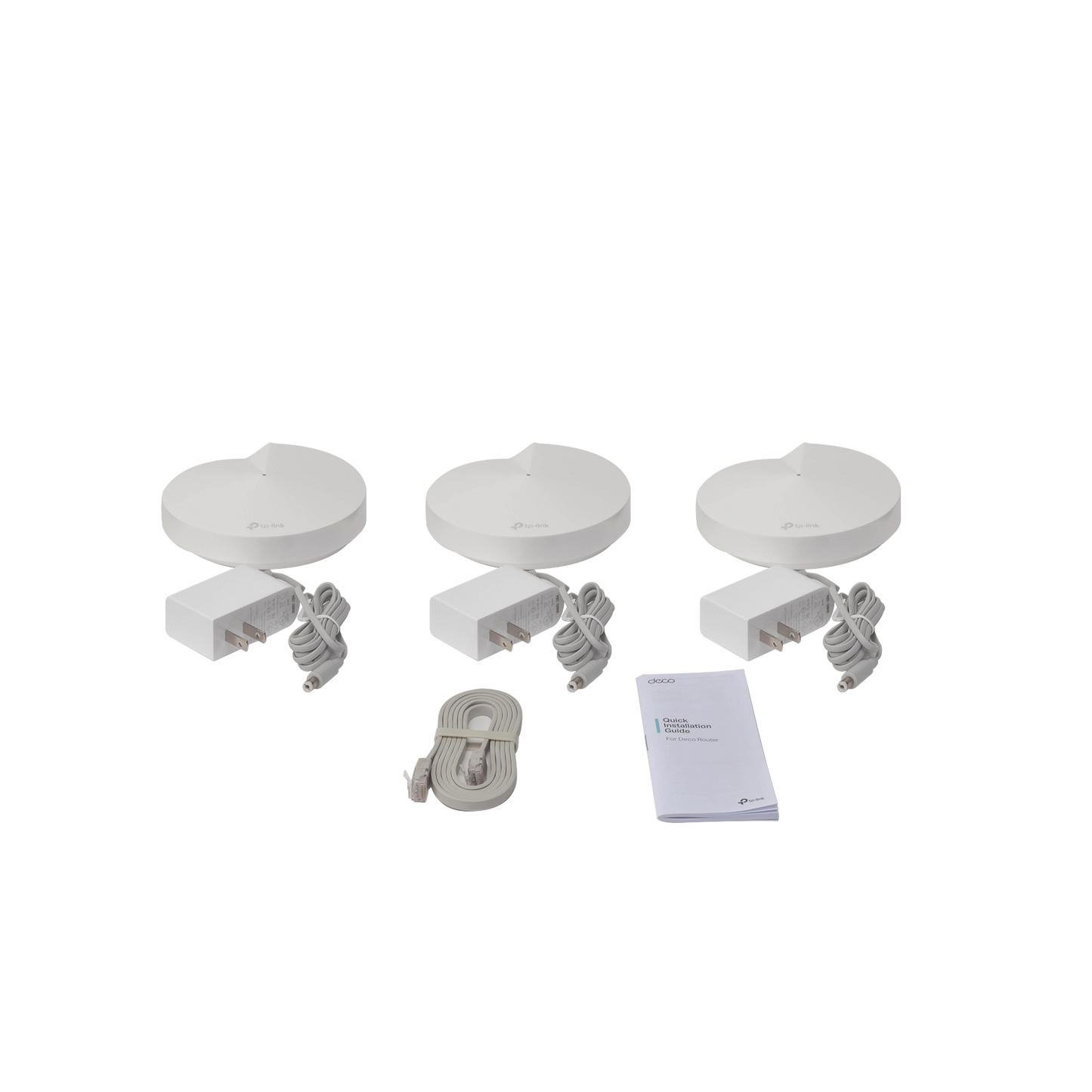 Kit 3 Routers Mesh WiFi 5 AC1300 – TP-Link Deco M5 (DECOM5-3PACK)