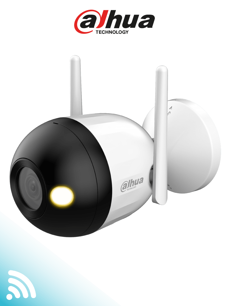 Cámara Ip Bullet Wifi De 2 Megapíxeles Micrófono Integrado DH-F2C-LED - SILYMX