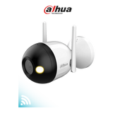 Camaras IP BalaDAHUADH-F2C-LEDCamara Bullet IP WiFi 2MP Full Color Microfono Integrado IA Deteccion Humanos Dahua DH - F2C - LED - SILYMX
