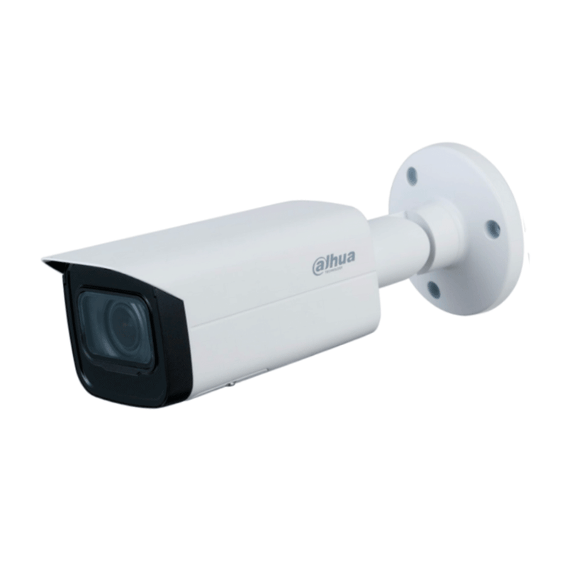 Cámara IP Bullet Dahua de 8 Megapíxeles 4k Lente Motorizado de 2.7 a 13.5mm IR de 60 Mts H.265 WDR IP67 PoE Ranura para MicroSD IPC-HFW2831T-ZS - SILYMX