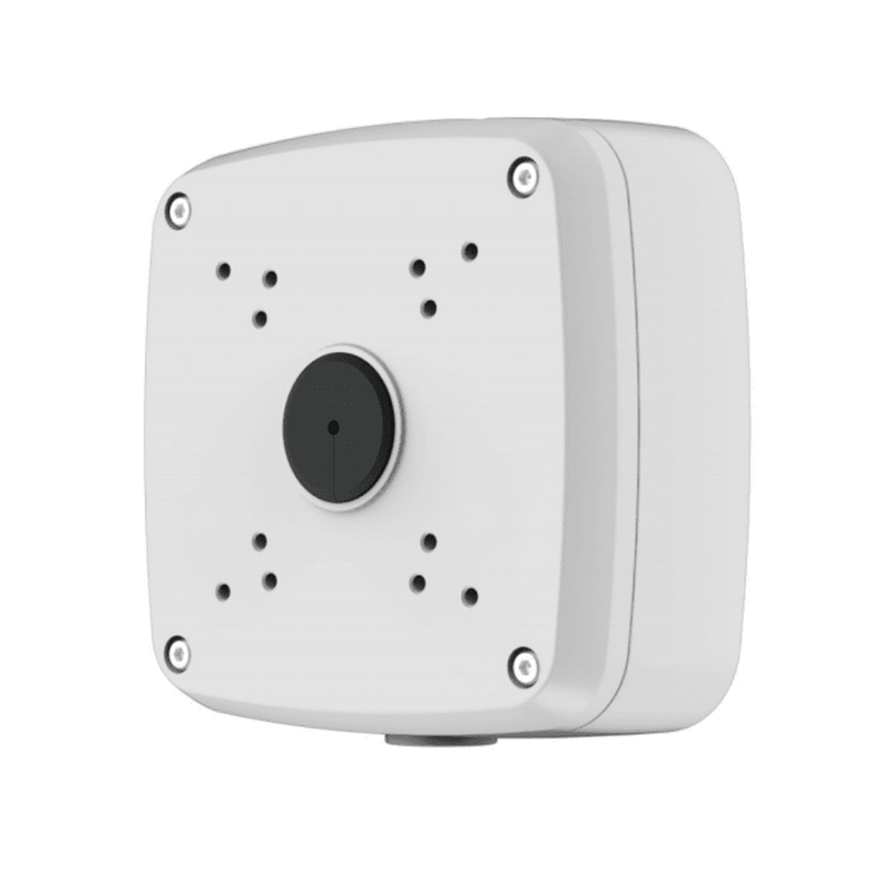 Caja de Conexiones para Exterior Dahua IP66 Diseño Estético y Profesional Aluminio Compatible con Camaras Profesionales DH-PFA121-V2 - SILYMX