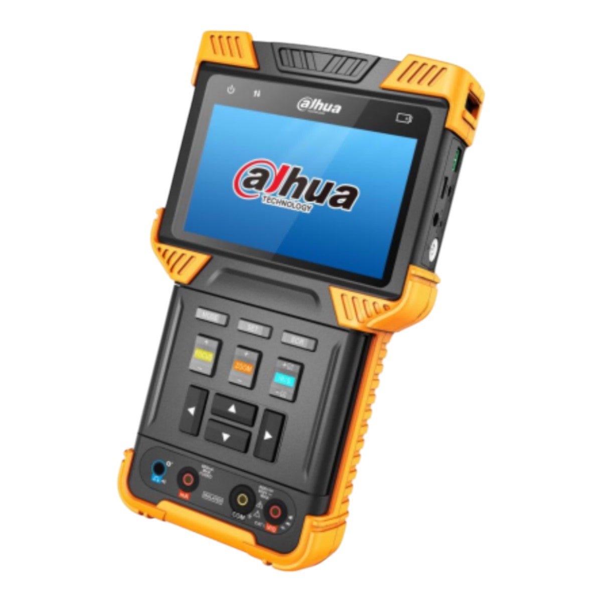 Probador de Video IP y HDCVI Soporta H.264 y H.265 Soporta Control PTZ & Probador de Audio Soporta Prueba de Cable de Red Multímetro Digital Salida Poe 802.3at y Salida de 12v 2Amp DH-PFM900-E - SILYMX