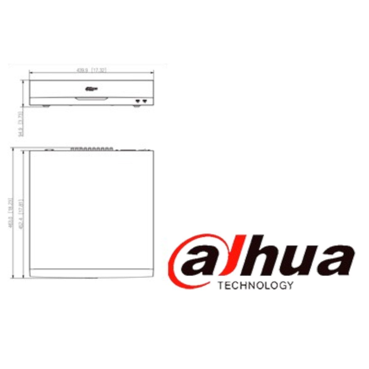 Dvr De 16 Canales 4k Wizsense 8 Bahías De Discos Duros DH-XVR5816S-4KL-I3 - SILYMX